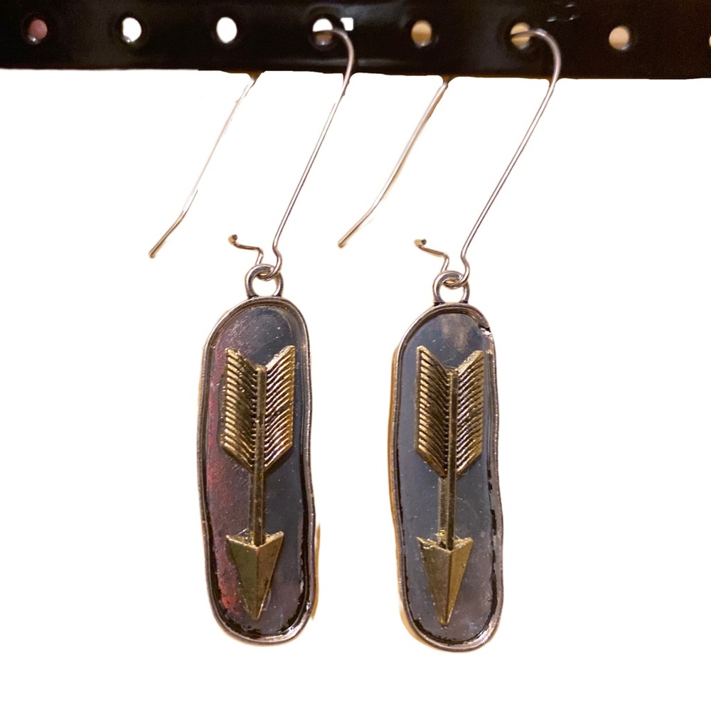 Retro Arrow BOHO Drop Earrings